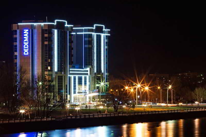 Dedeman Oskemen Tavros Hotel Ust-Kamenogorsk Exterior photo Dedeman headquarters in Bucharest