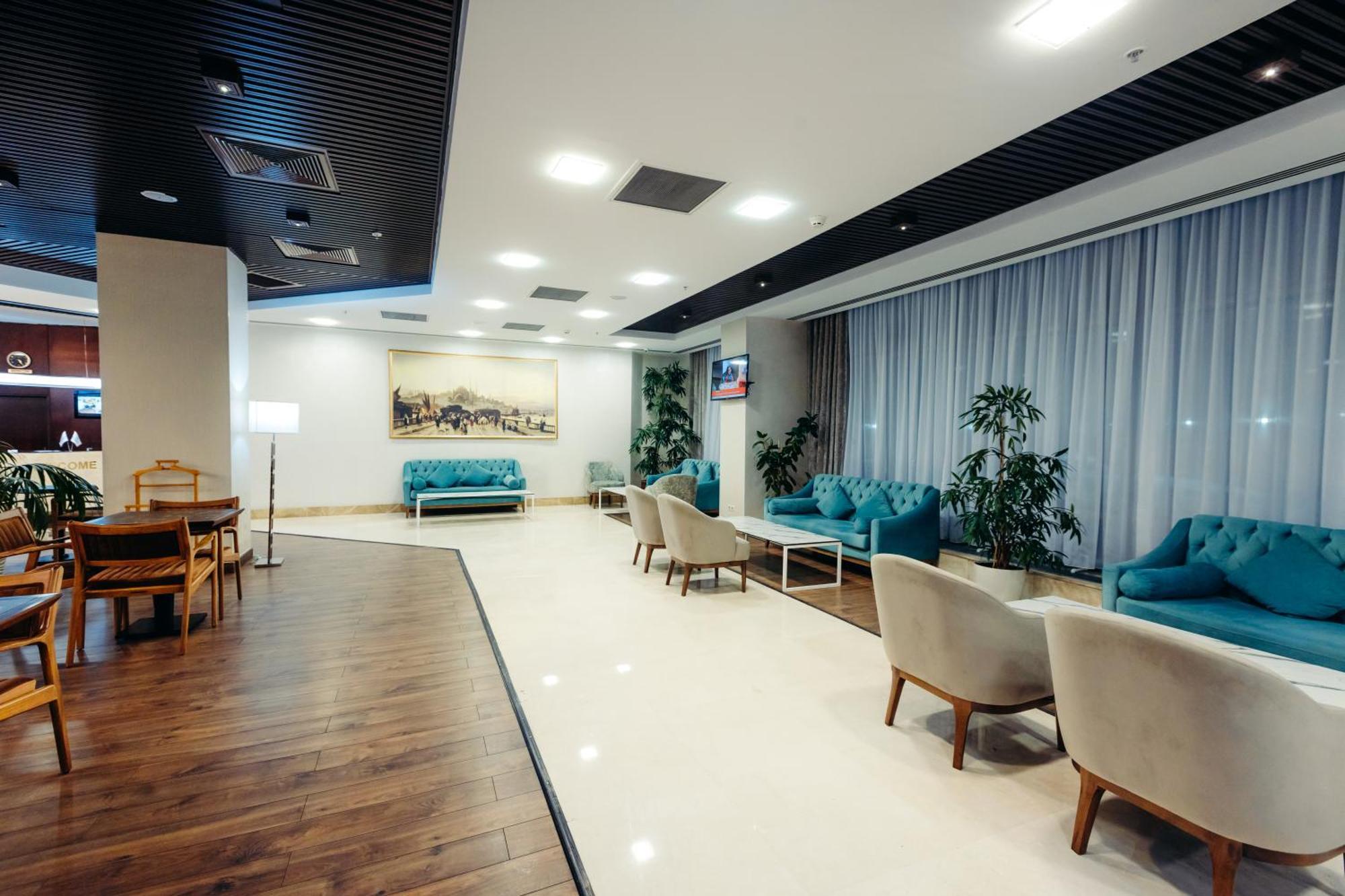 Dedeman Oskemen Tavros Hotel Ust-Kamenogorsk Exterior photo Business lounge at the airport